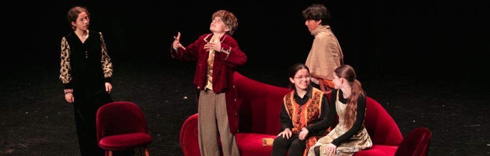 bannière COURS DE THéâtre POUR ADOS de 12 à 16 ans